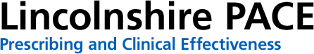 Lincolnshire Prescribing and Clinical Effectiveness (PACE) Logo